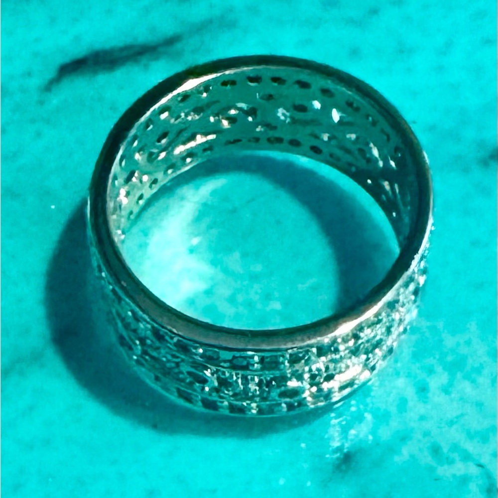 Intricate Silver Lace Ring